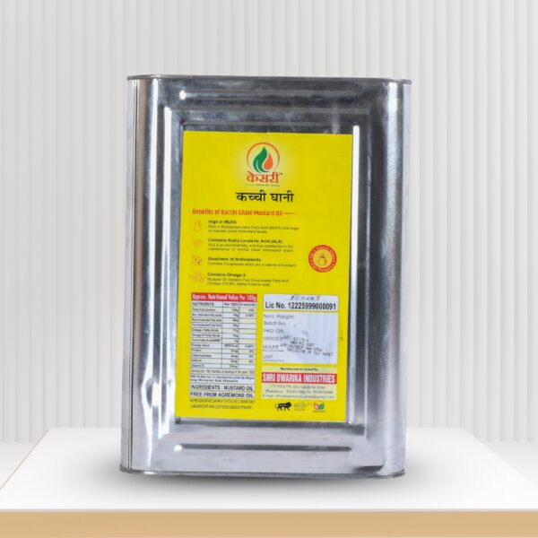 Kesari Mustard Oil 15KG - Image 2